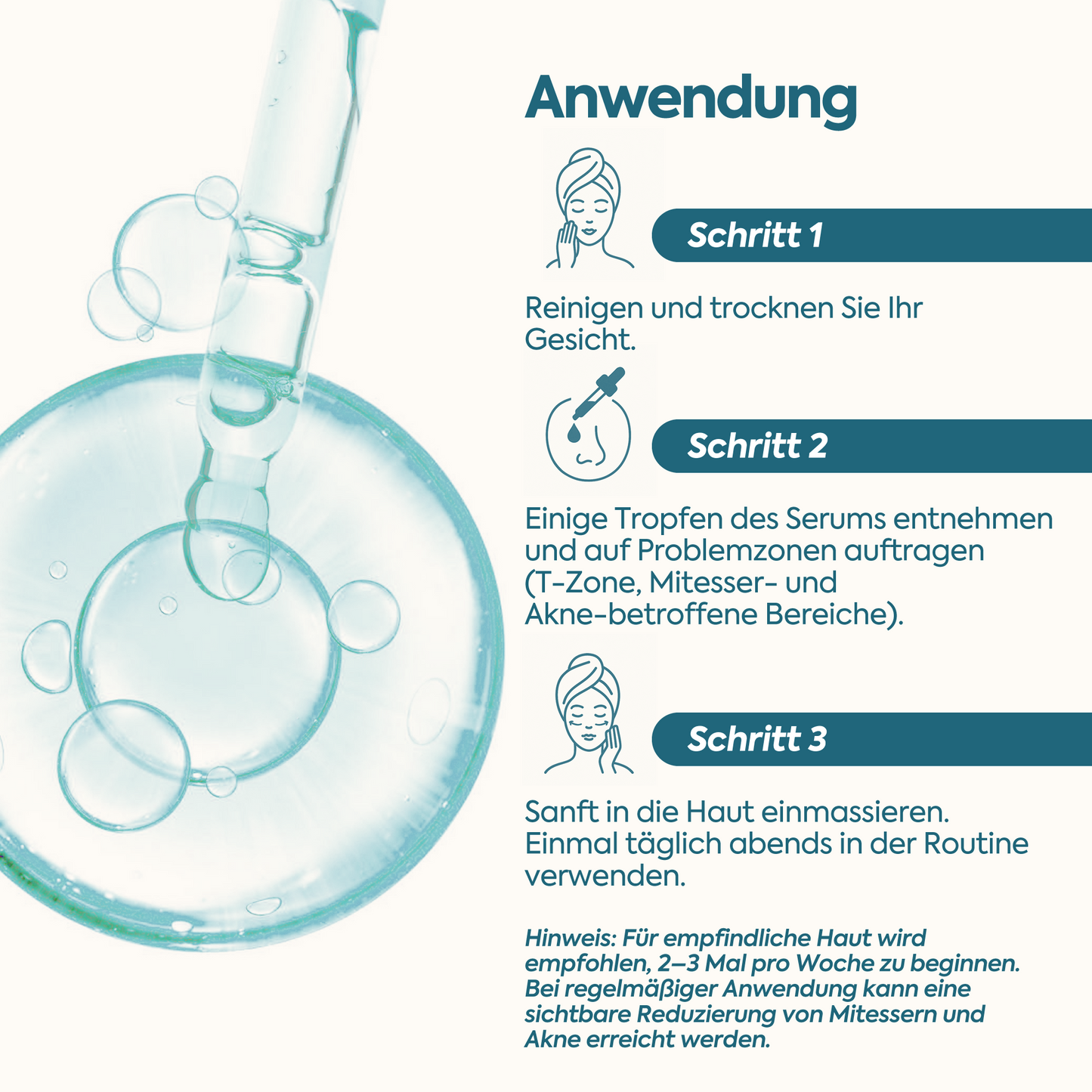 Anti-Mitesser & Akne Serum – 50 ml