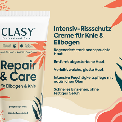 Pflege gegen Risse an Knien und Ellbogen –  Crack Repair 100 ml