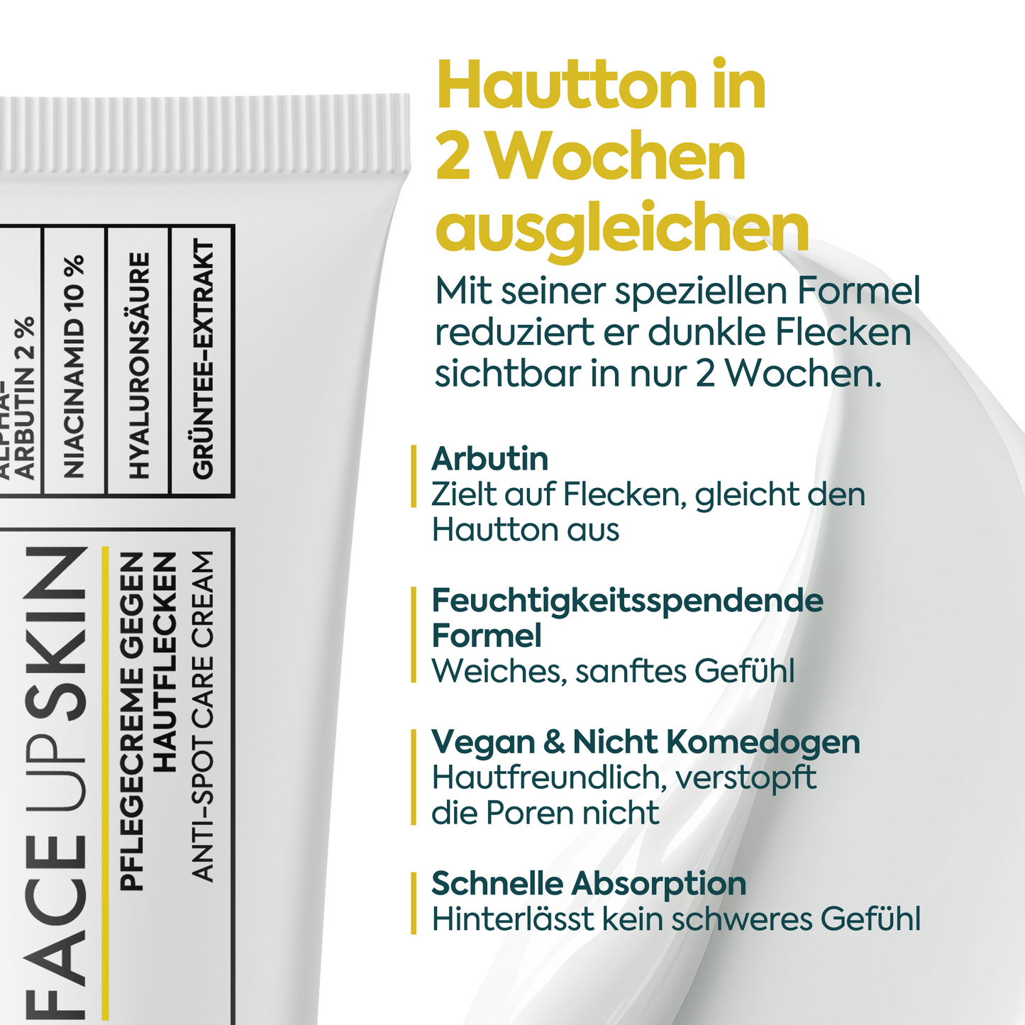 Aufhellende Anti-Flecken-Creme – FACEUPSKIN® Spot Cream 40 ml
