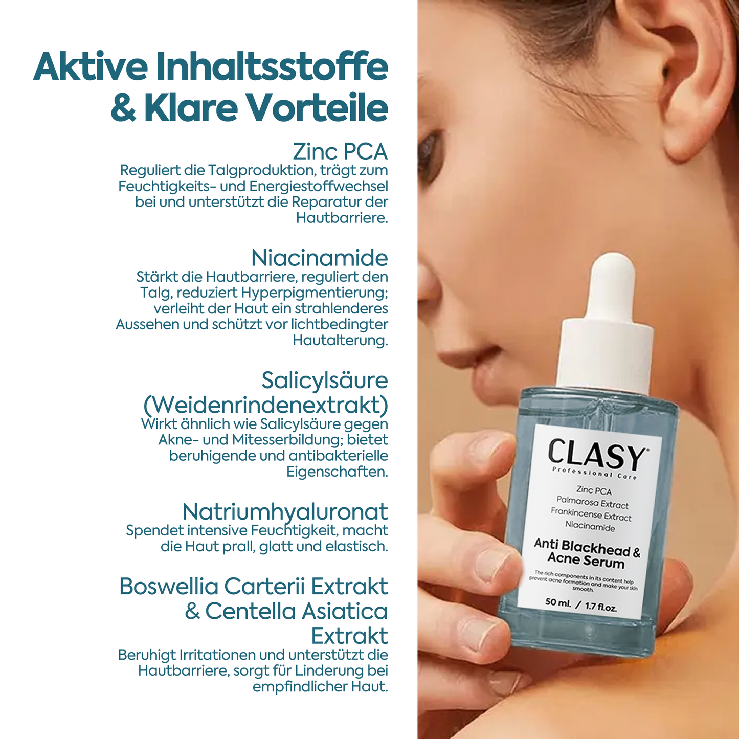 Anti-Mitesser & Akne Serum – 50 ml