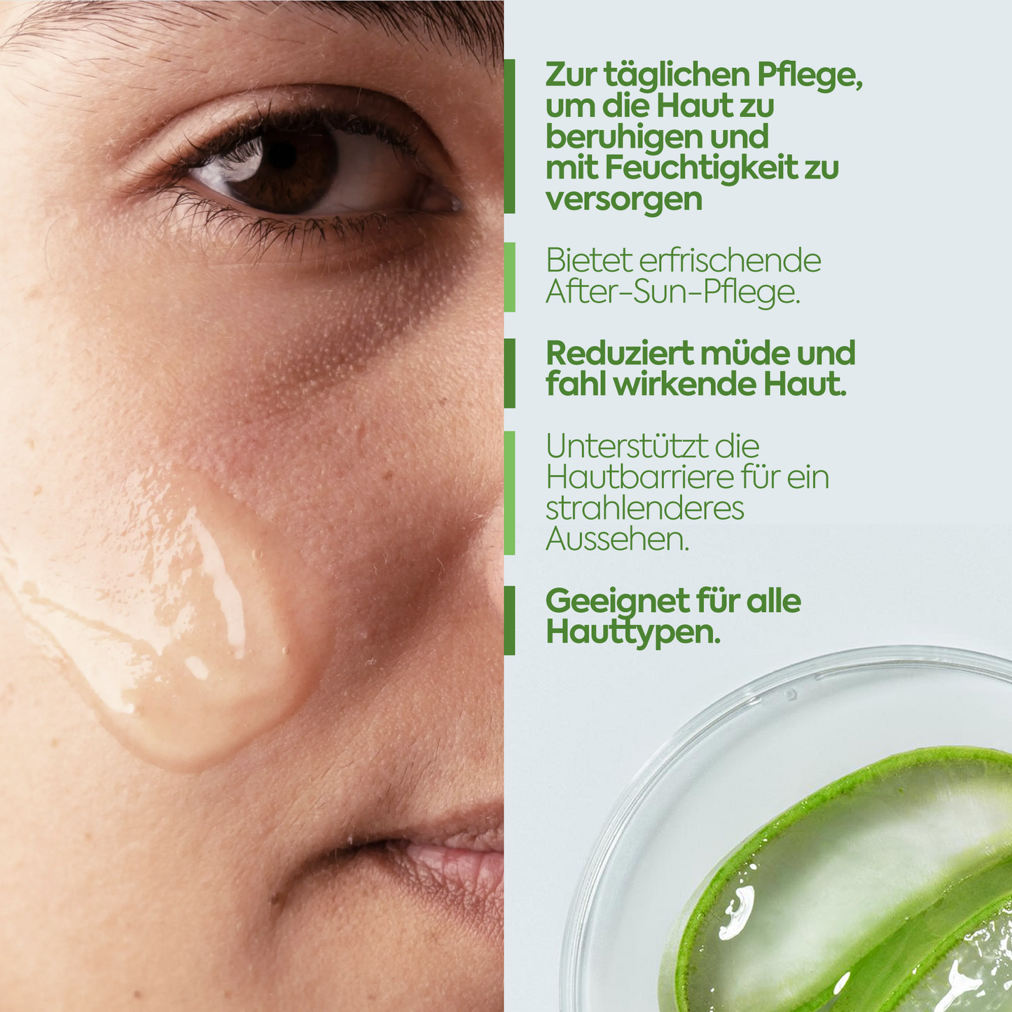 Aloe Vera Gel Maske – 20 Beutel á 10ml