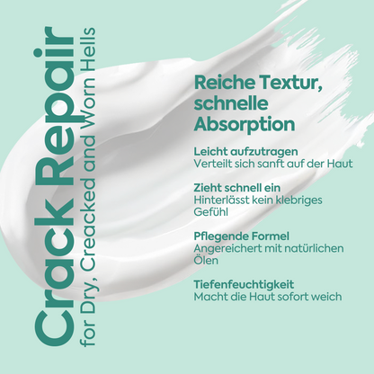 Perfekte Fuß- und Fersenpflege gegen Risse – 100 ml