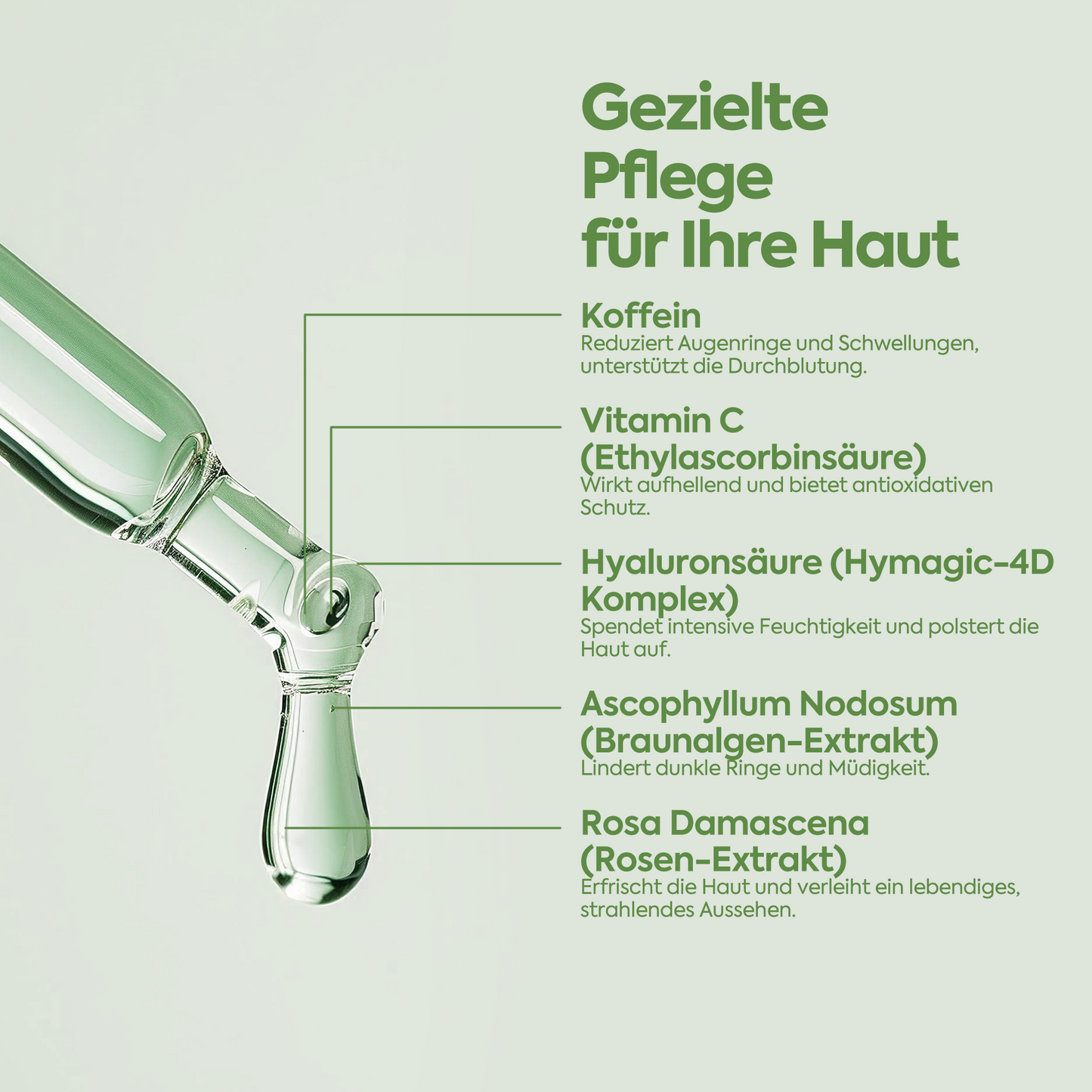 Augenkontur-Serum gegen Tränensäcke – Radiant Eye Contour Serum 50ml