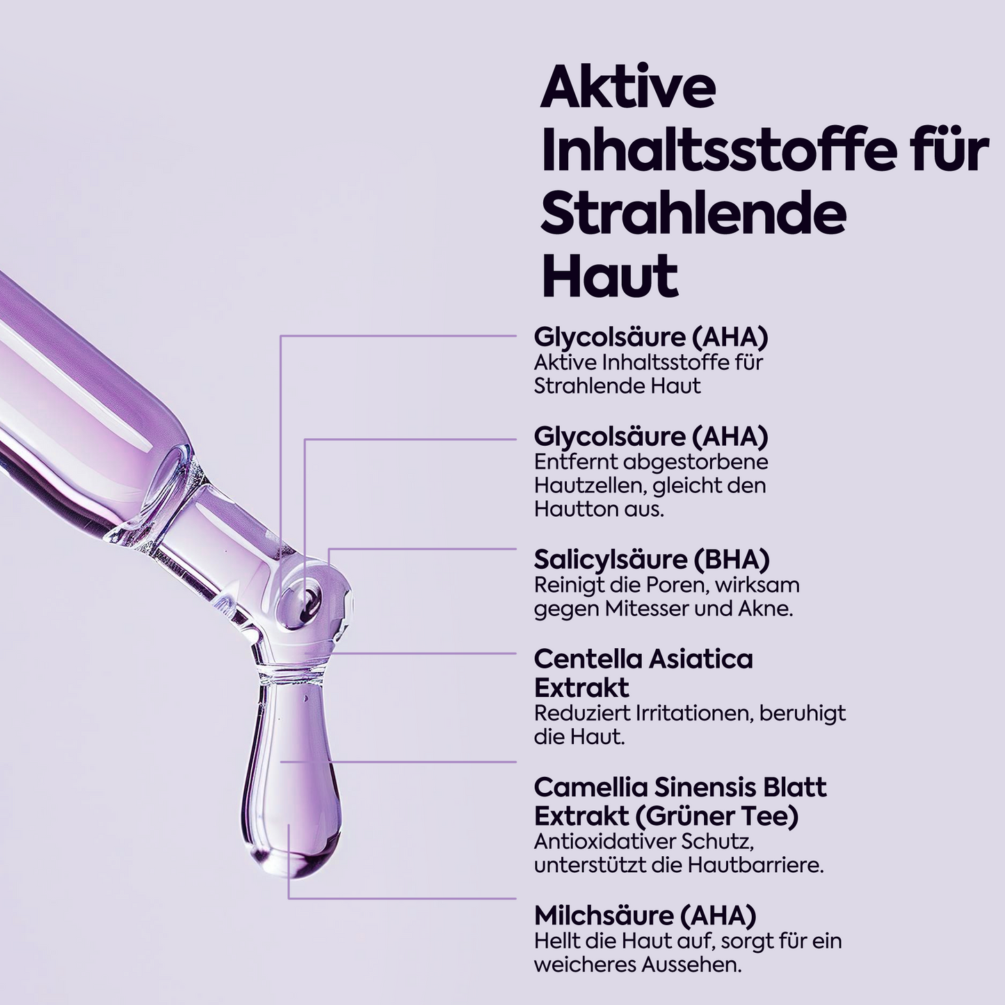Hautton-ausgleichendes Peeling – Exfoliating AHA-BHA Serum 50 ml