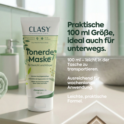 Tonerde-Maske gegen abgestorbene Hautzellen – 100 ml