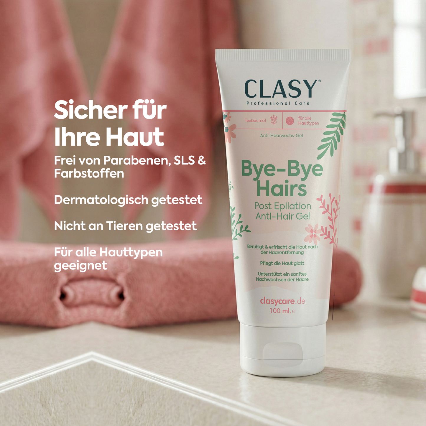 Haarreduzierende Pflege nach der Epilation – Bye-Bye Hairs 100 ml