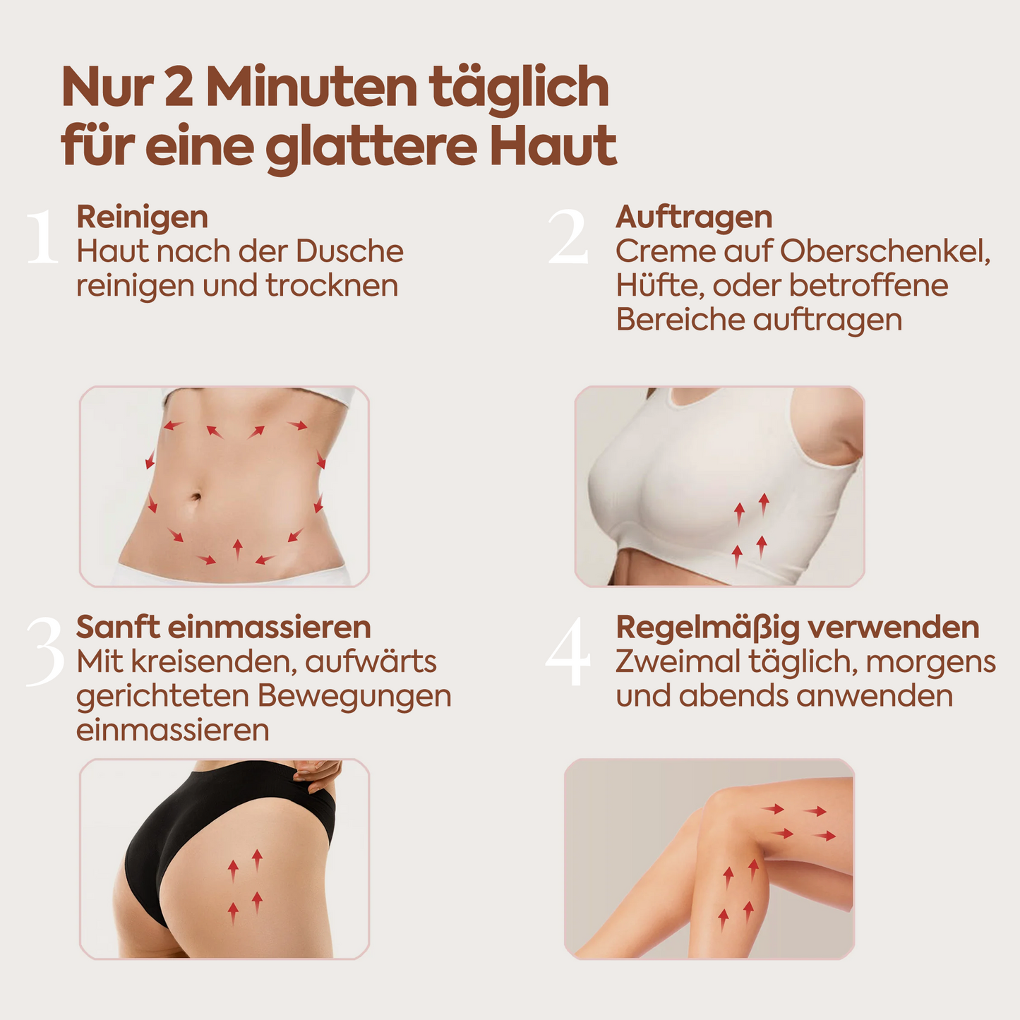 Perfekte Regeneration gegen Narben & Dehnungsstreifen – 100 ml