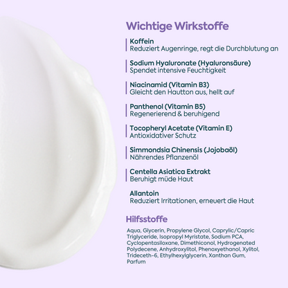 Augencreme gegen Tränensäcke & Augenringe – FACEUPSKIN® Energy & Hydration 40 ml